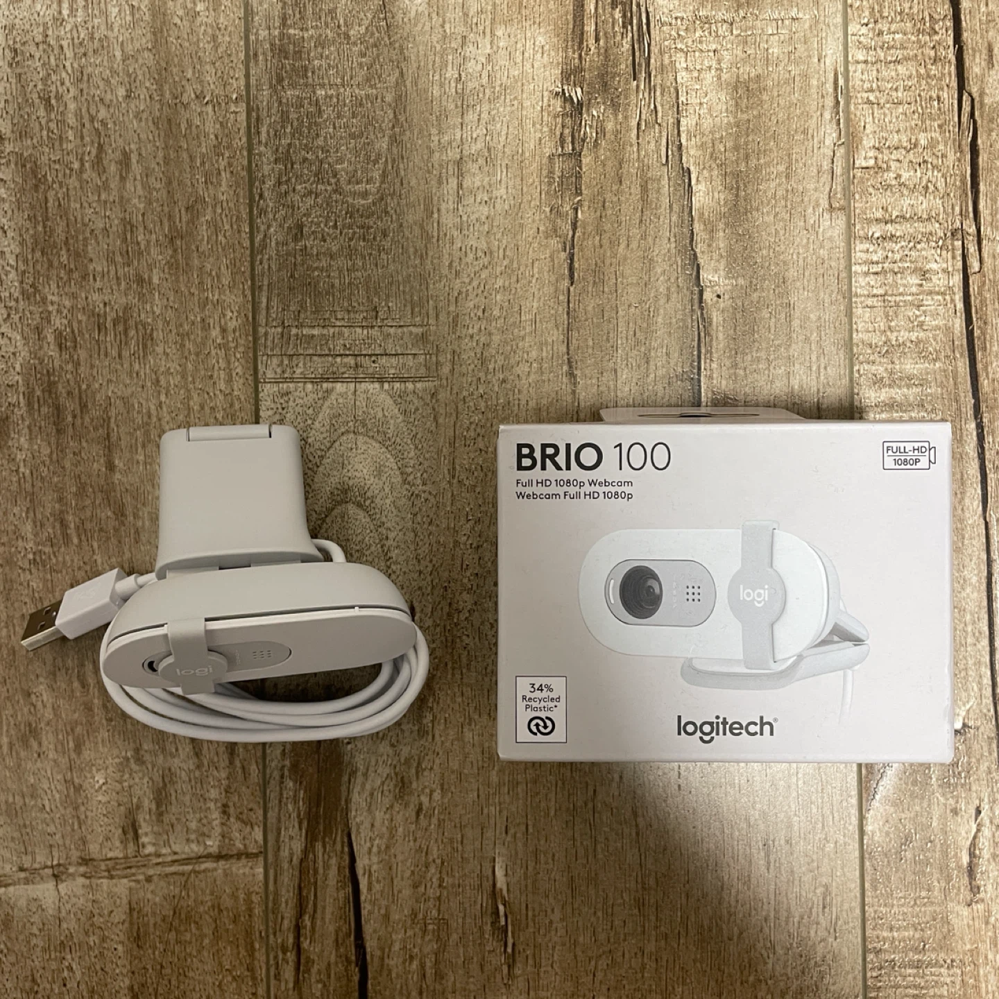 BRAND NEW 🥕 Logitech BRIO 100 Full HD 1080p webcam - photo 2