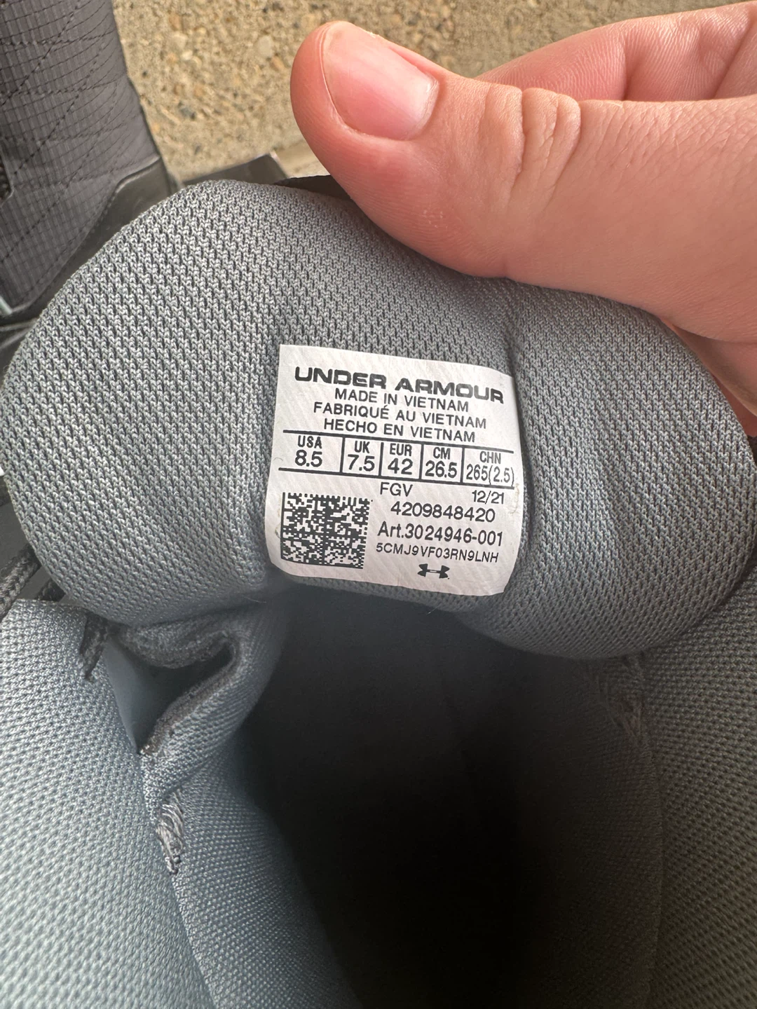 Under Armour UA Stellar G2 Black Boots - photo 2
