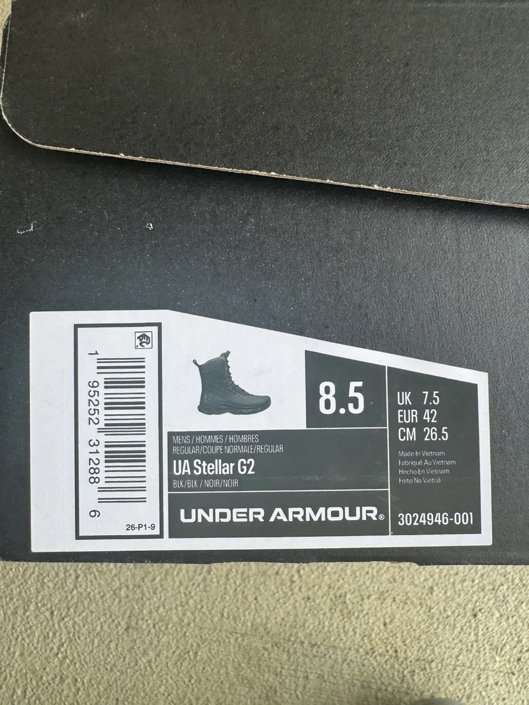 Under Armour UA Stellar G2 Black Boots - photo 4
