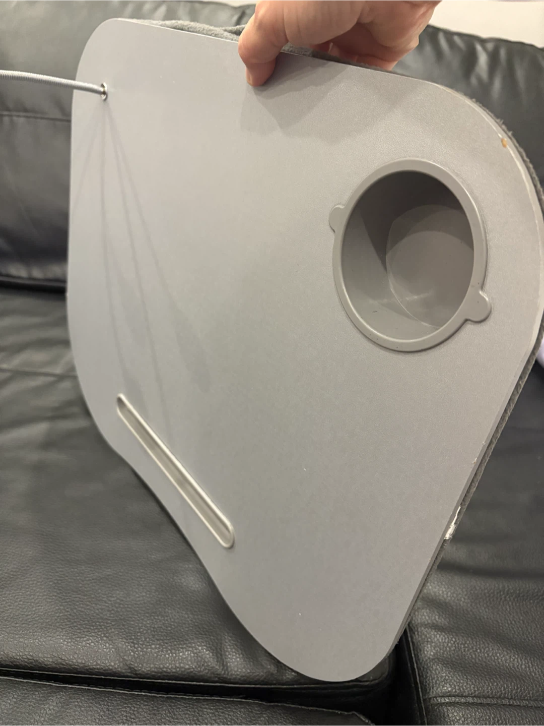 Lap Desk with Built-in LED Light and Cup Holder - photo 5