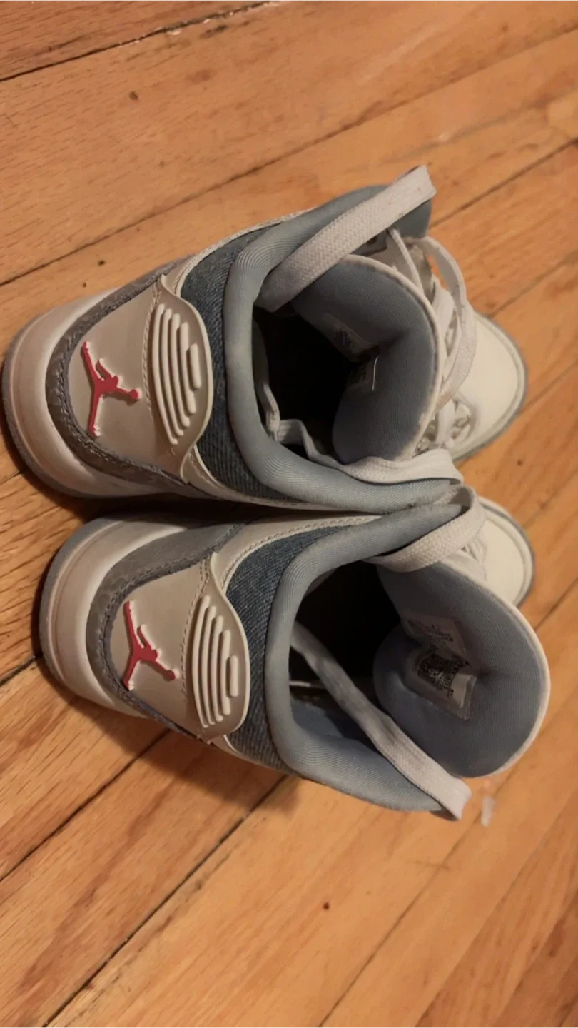Jordan 3 Retro SE Denim Casual Shoes - photo 4