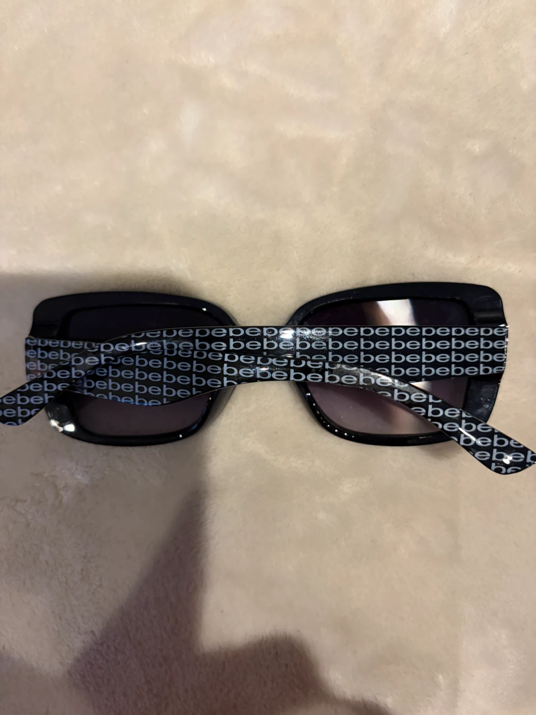 bebe Designer Sunnies - Black Gold Logo