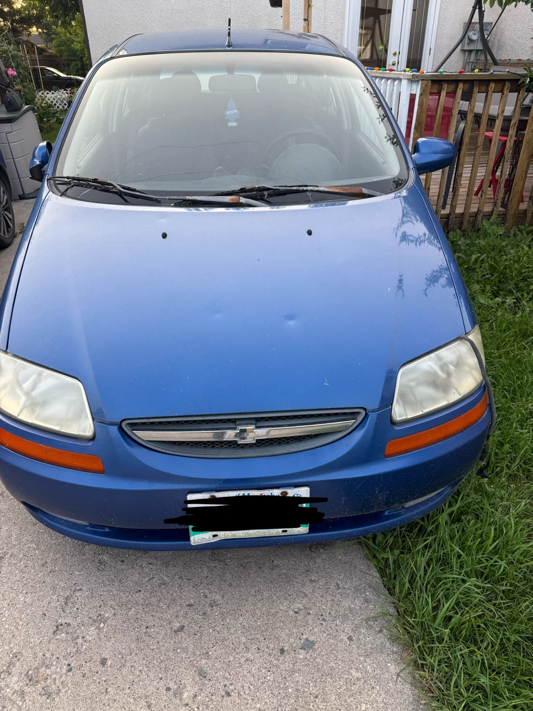Blue Chevrolet Aveo - photo 3