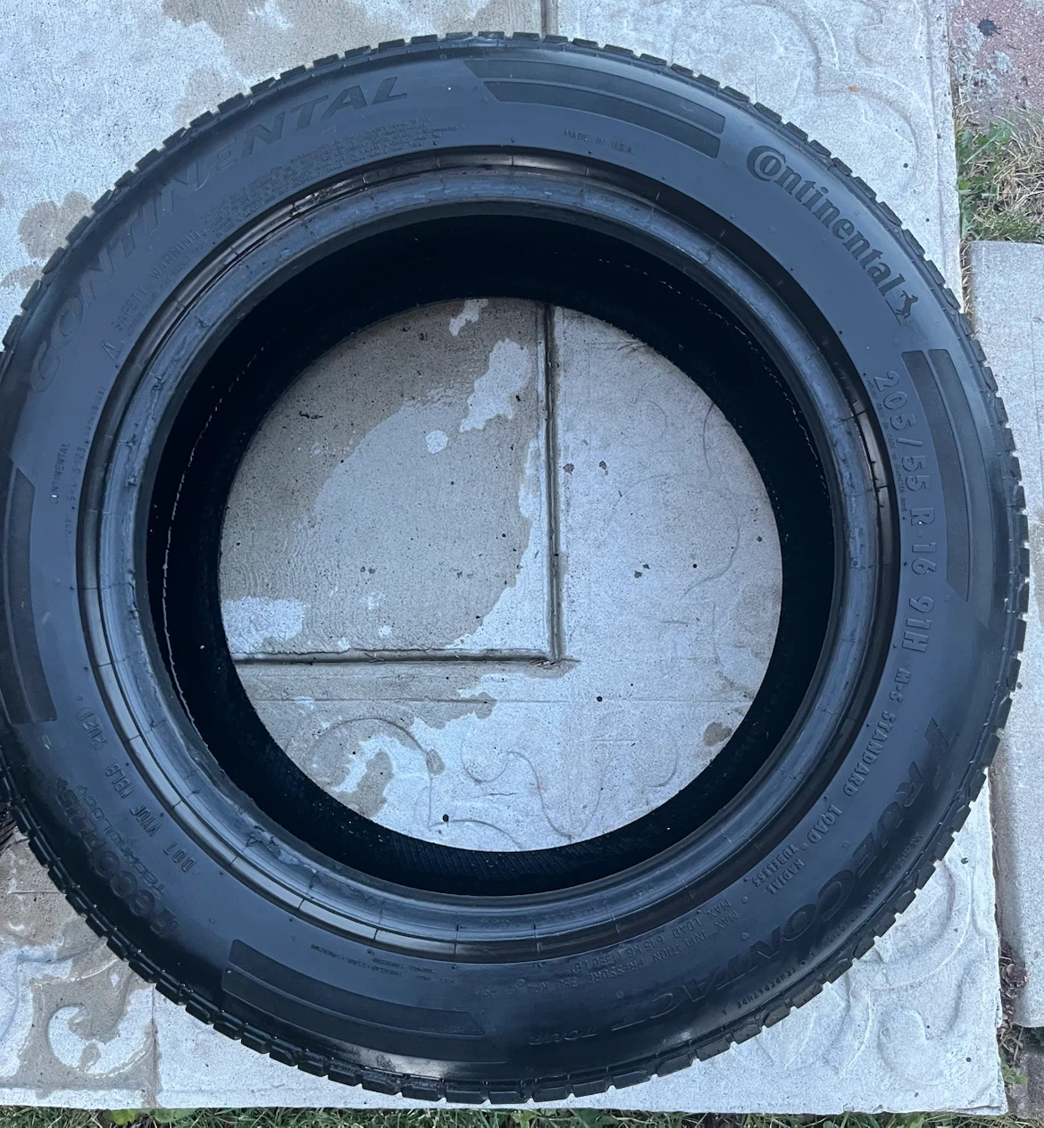 Continental TrueContact Tire 205/55R16