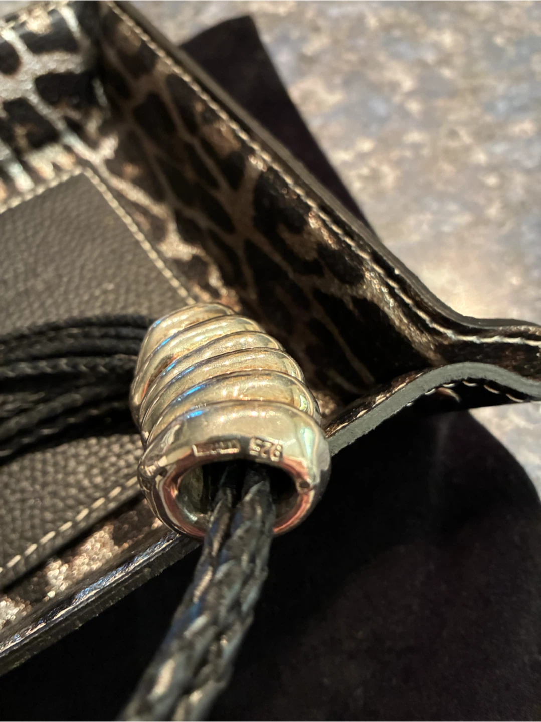 Chocker Necklace with Sterling Silver Charm - photo 4