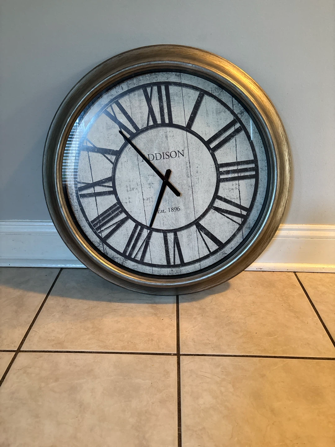 Addison Est. 1896 Wall Clock