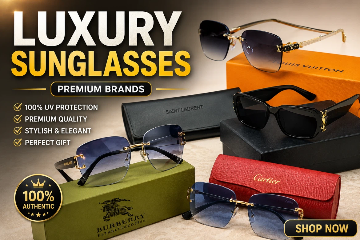 Luxury Sunglasses - Premium Brands
