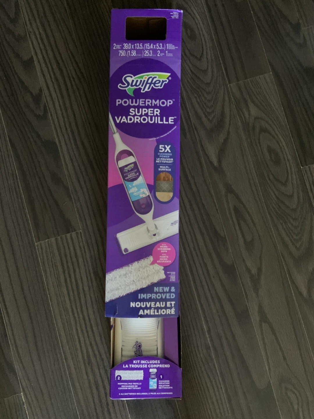 Swiffer PowerMop Super Vadrouille Kit