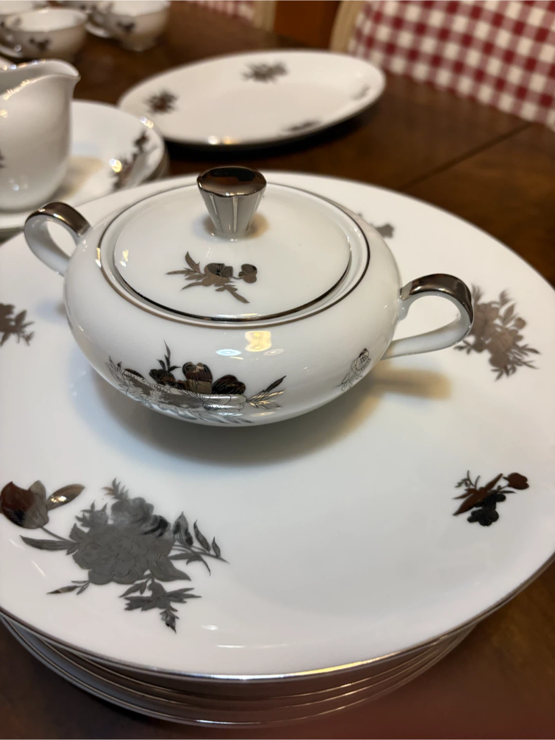Fine Seyei China Nagoya Japan Dinnerware Set - photo 5