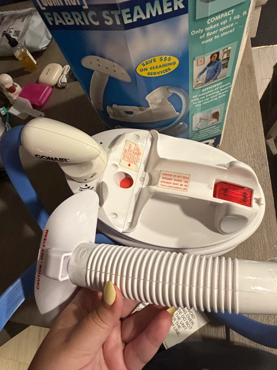 Conair Compact Fabric Steamer - photo 4