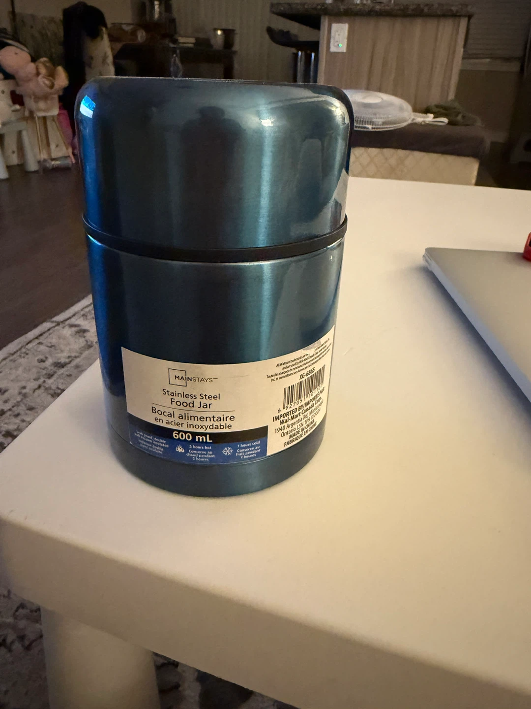 Stainless Steel Food Jar 600 mL - photo 2