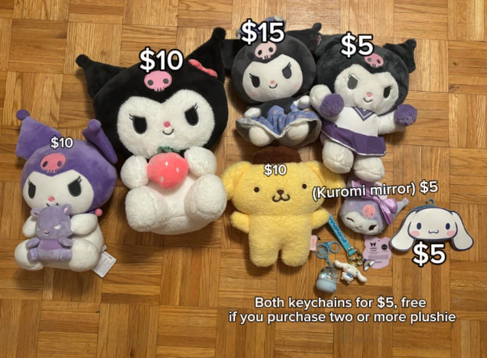 Sanrio Plushies (and other) Lot (SEE SECOND IMAGE FOR PRICES) - photo 2