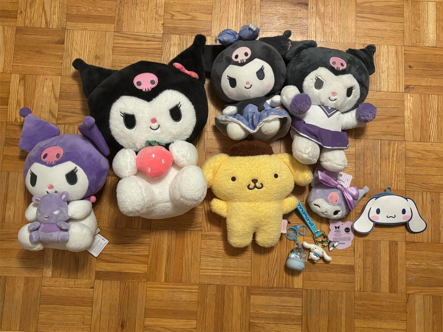 Sanrio Plushies (and other) Lot (SEE SECOND IMAGE FOR PRICES)