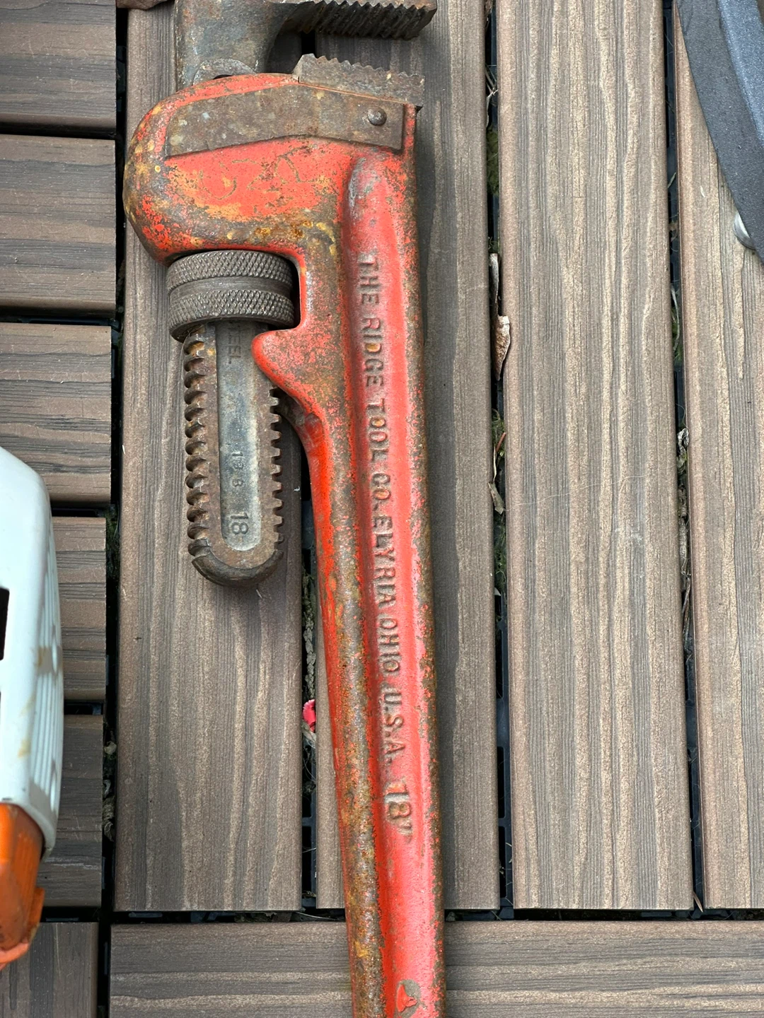 Ridgid 18" Pipe Wrench