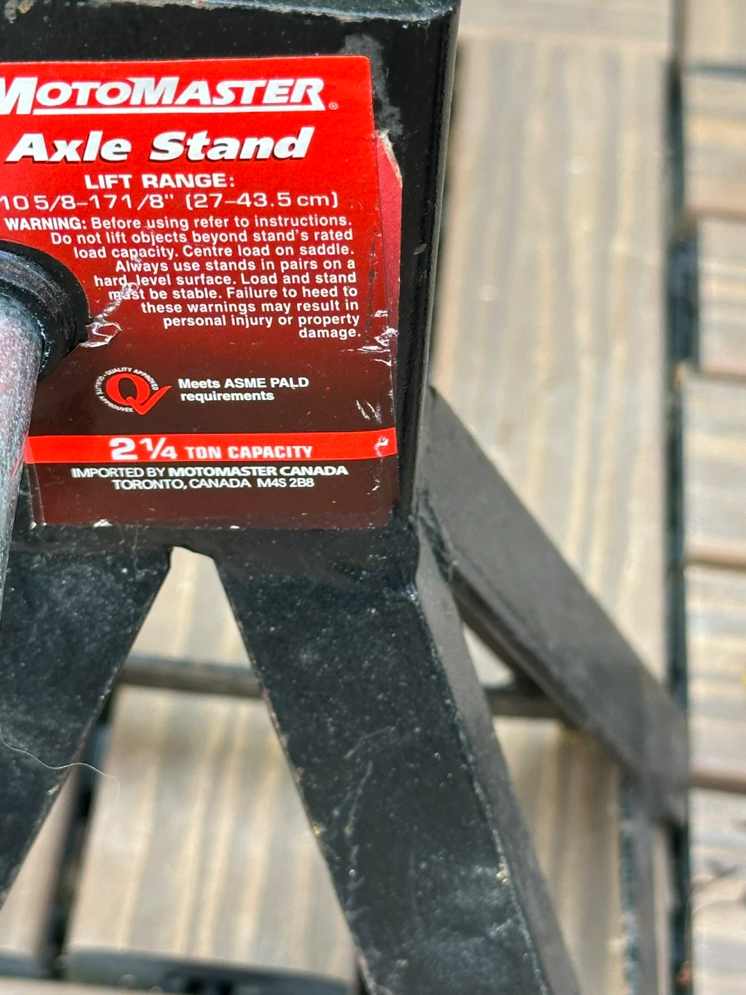 Motomaster Axle Stands (Pair) - photo 2