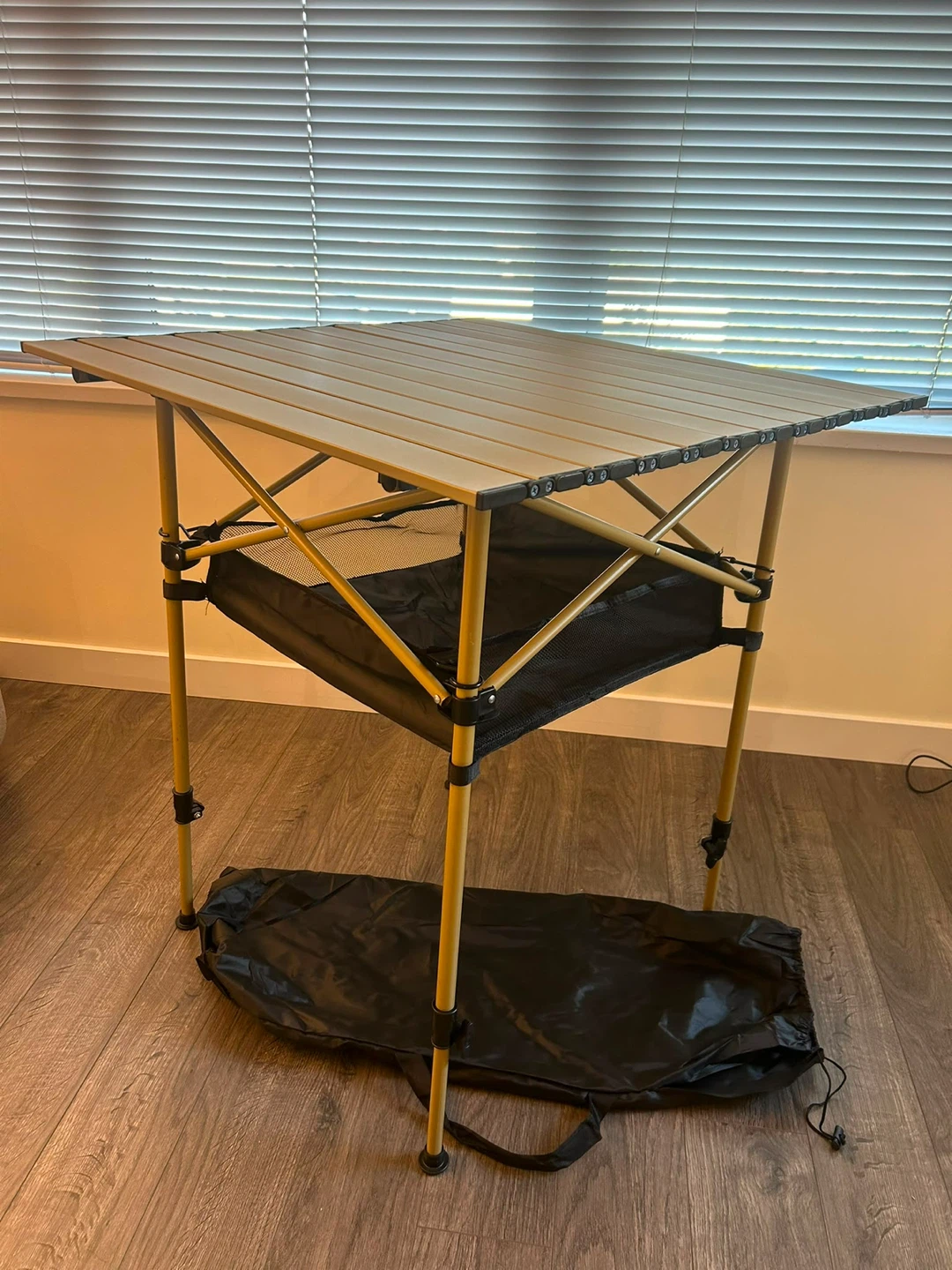 [Brand New] Adjustable Portable Table 70x70cm