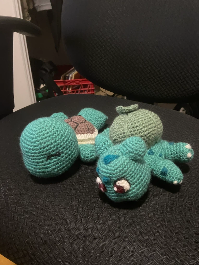 Knit Pokémon Plushies