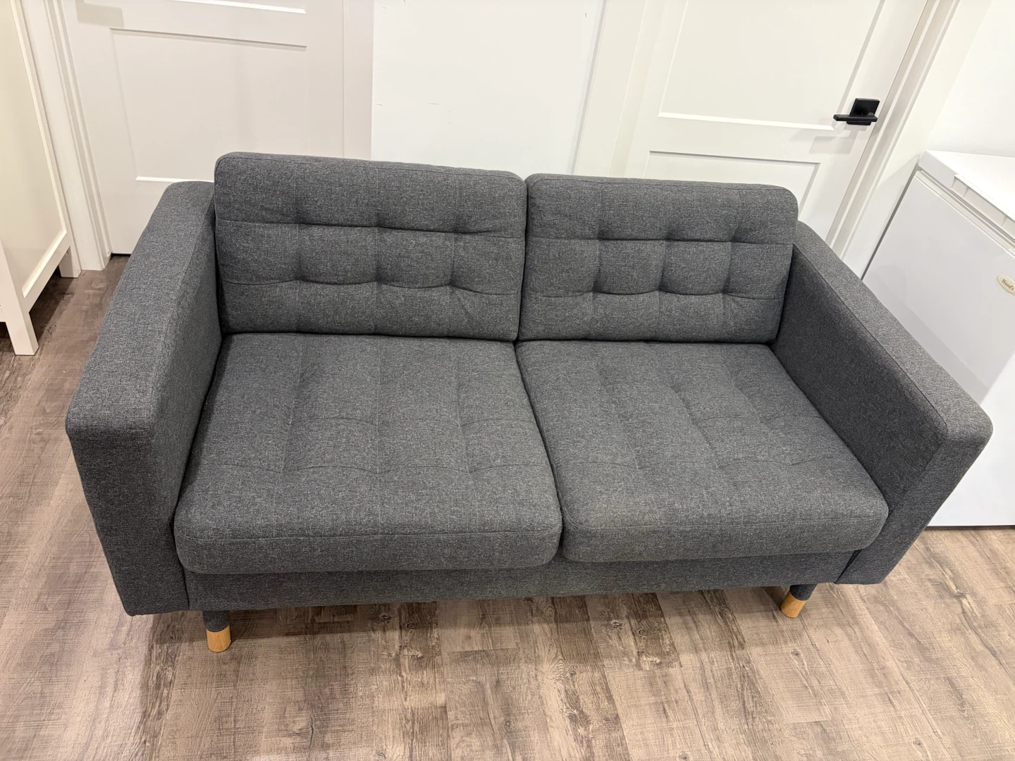 IKEA Morabo sofa loveseat in grey