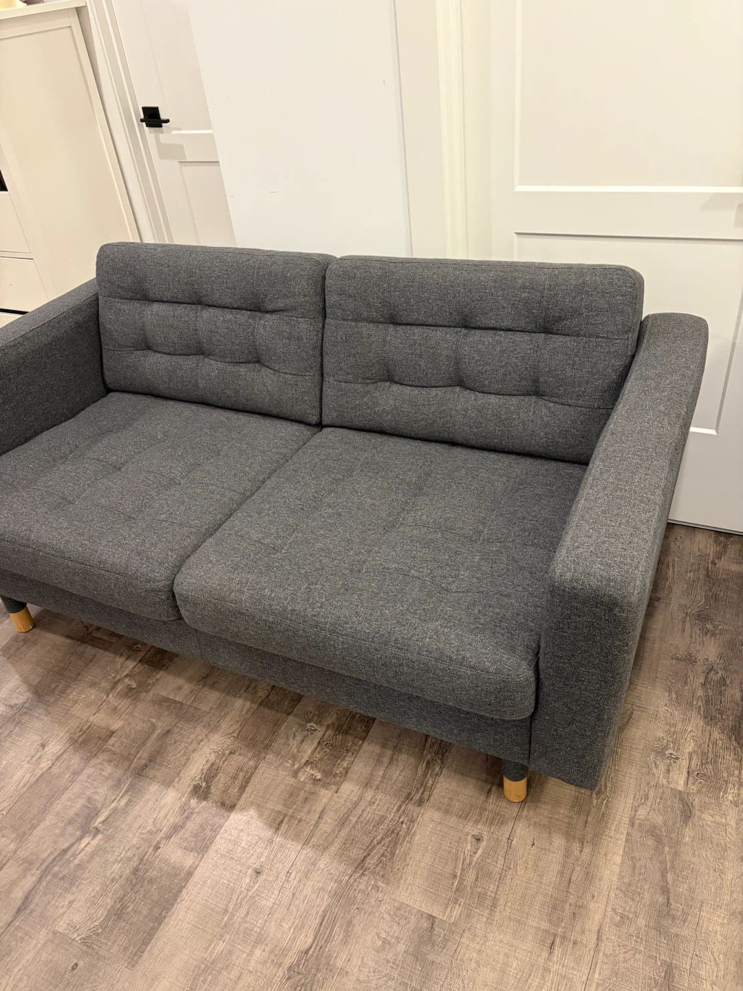 IKEA Morabo sofa loveseat in grey - photo 3