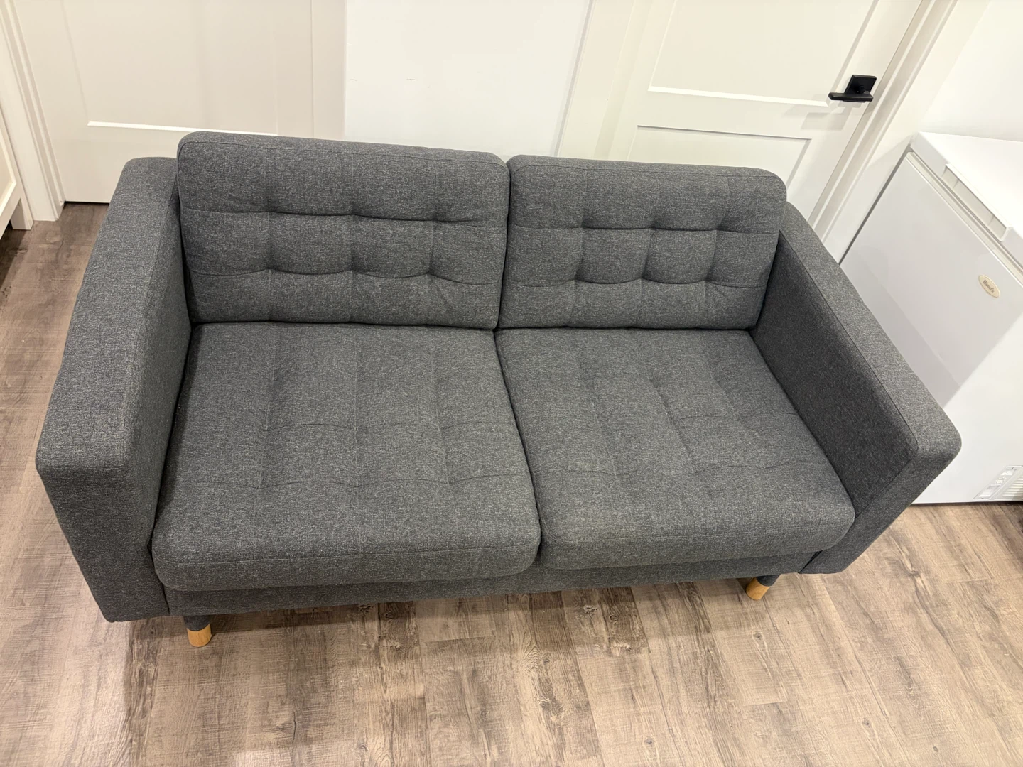 IKEA Morabo sofa loveseat in grey - photo 4