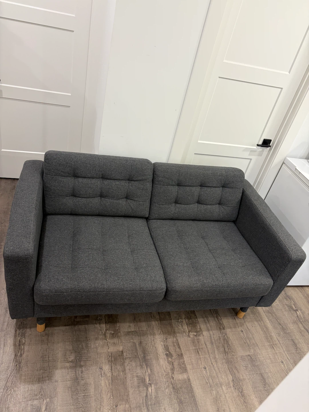 IKEA Morabo sofa loveseat in grey - photo 5