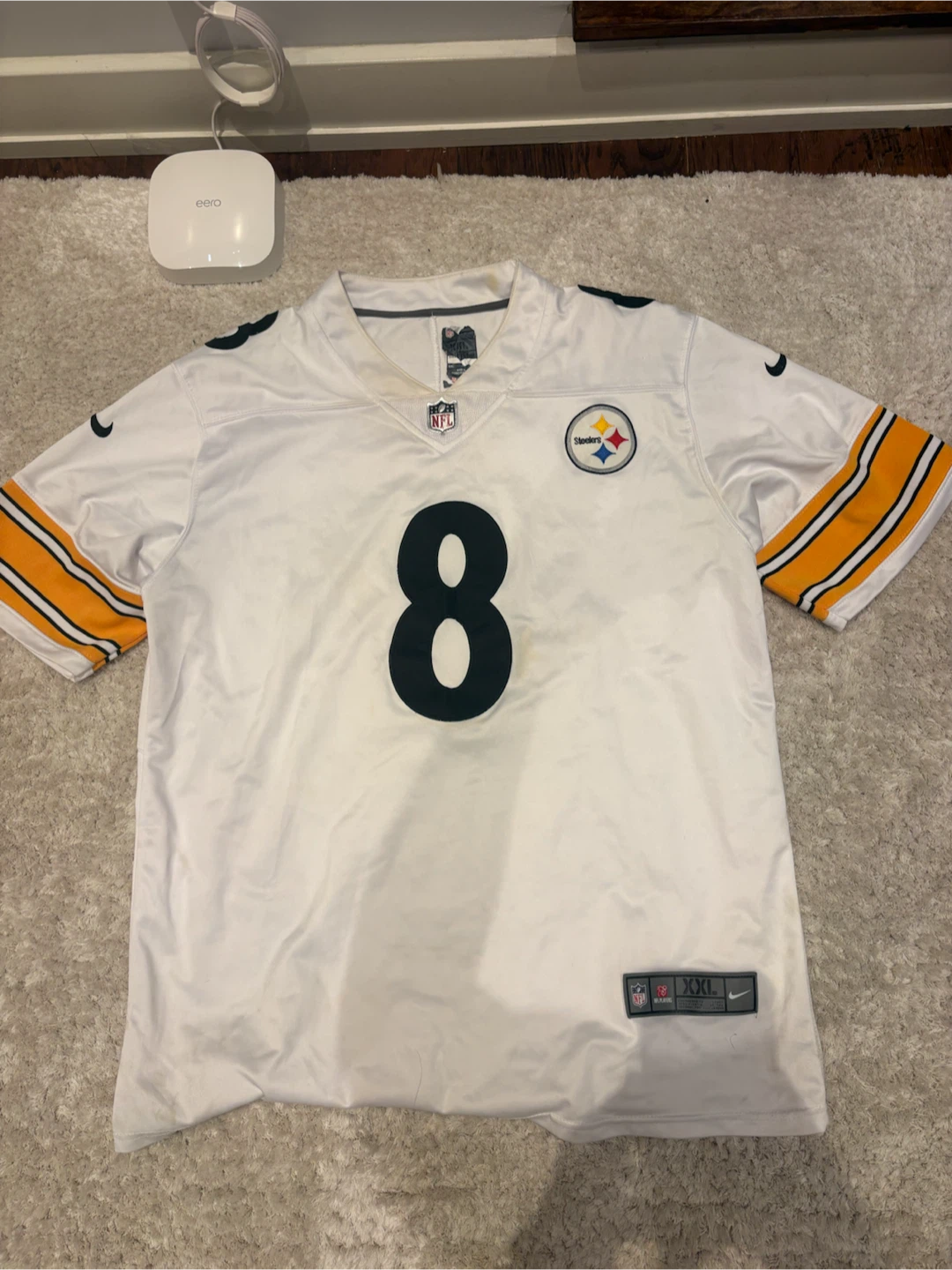 Nike Pittsburgh Steelers Kenny Pickett #8 NFL Jersey XXL