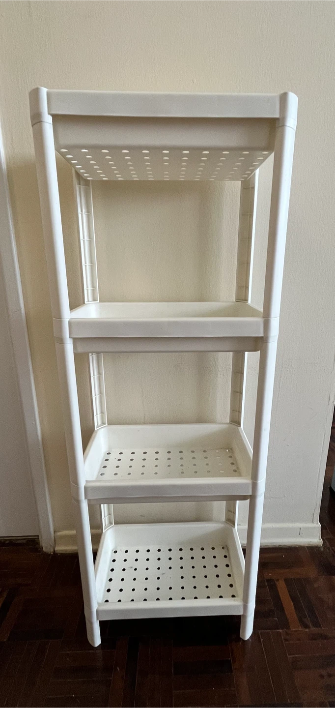 4-Tier Shelf Unit – White - from ikea - photo 2