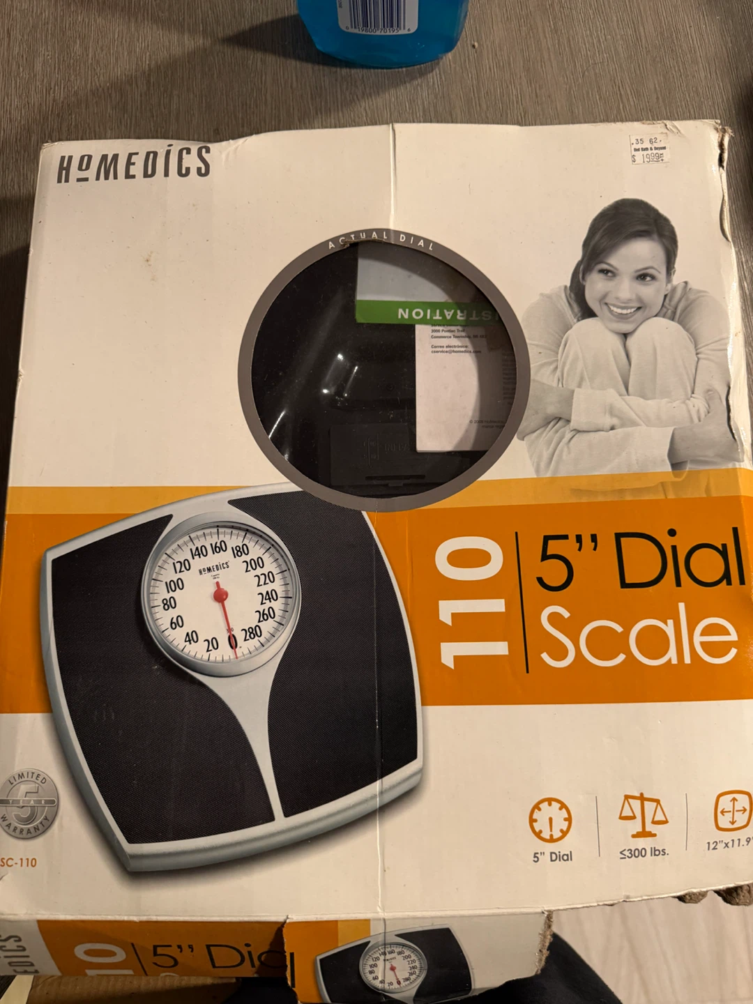 HoMedics 5" Dial Scale