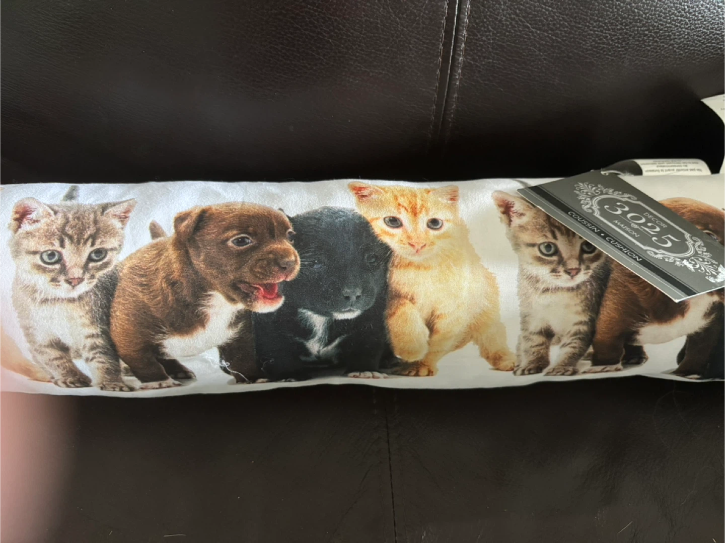 Decor 3025 Maison Cushion with Kittens and Puppies Print - photo 2