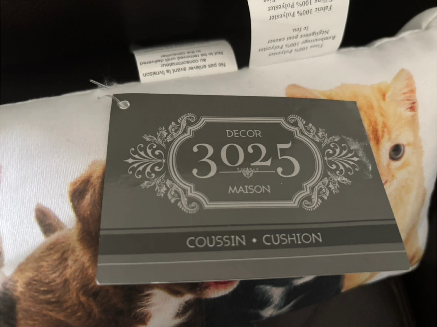 Decor 3025 Maison Cushion with Kittens and Puppies Print - photo 4