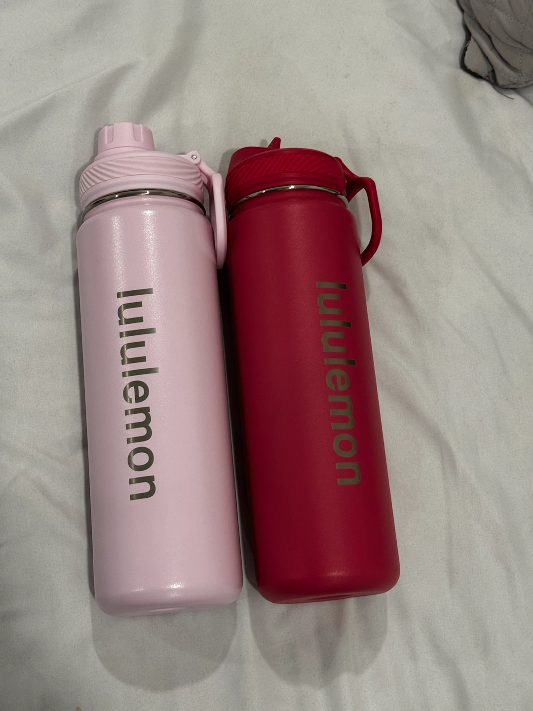 Lululemon Water Bottles - light pink and hot pink - photo 2