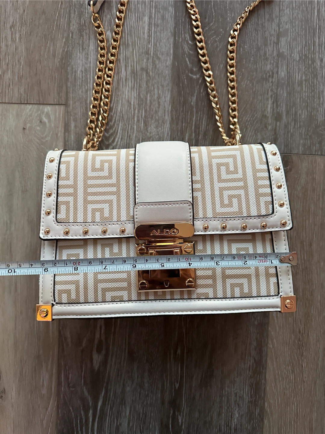 ALDO crossbody bag with gold chain - photo 3