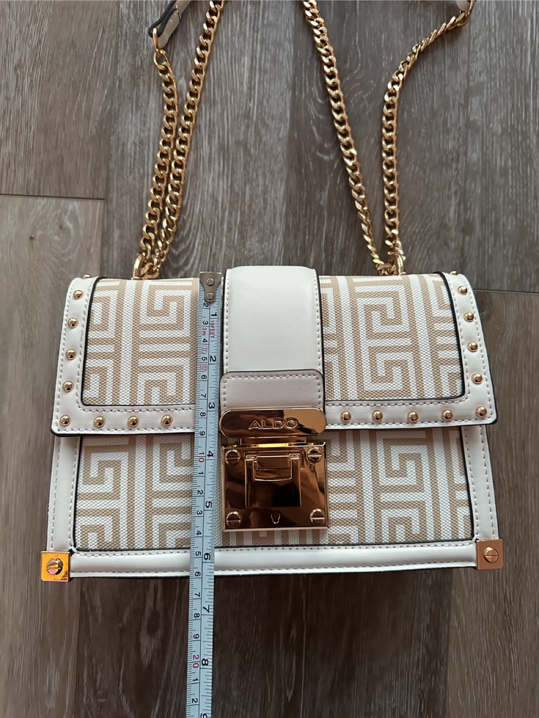 ALDO crossbody bag with gold chain - photo 4