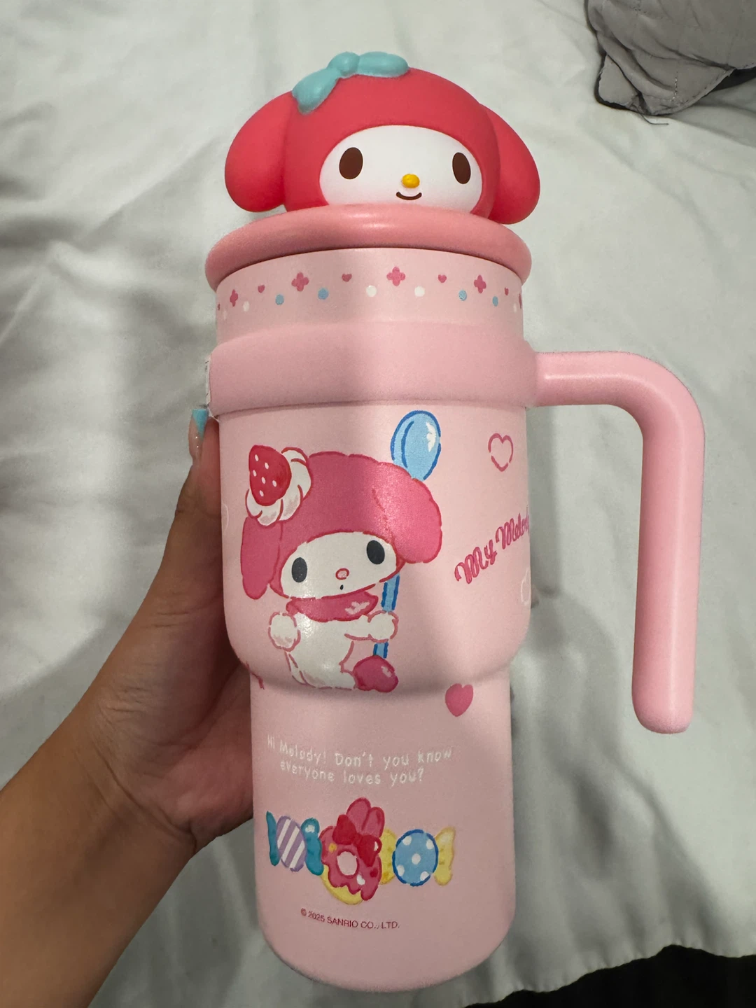My Melody Tumbler (straw never came with it)