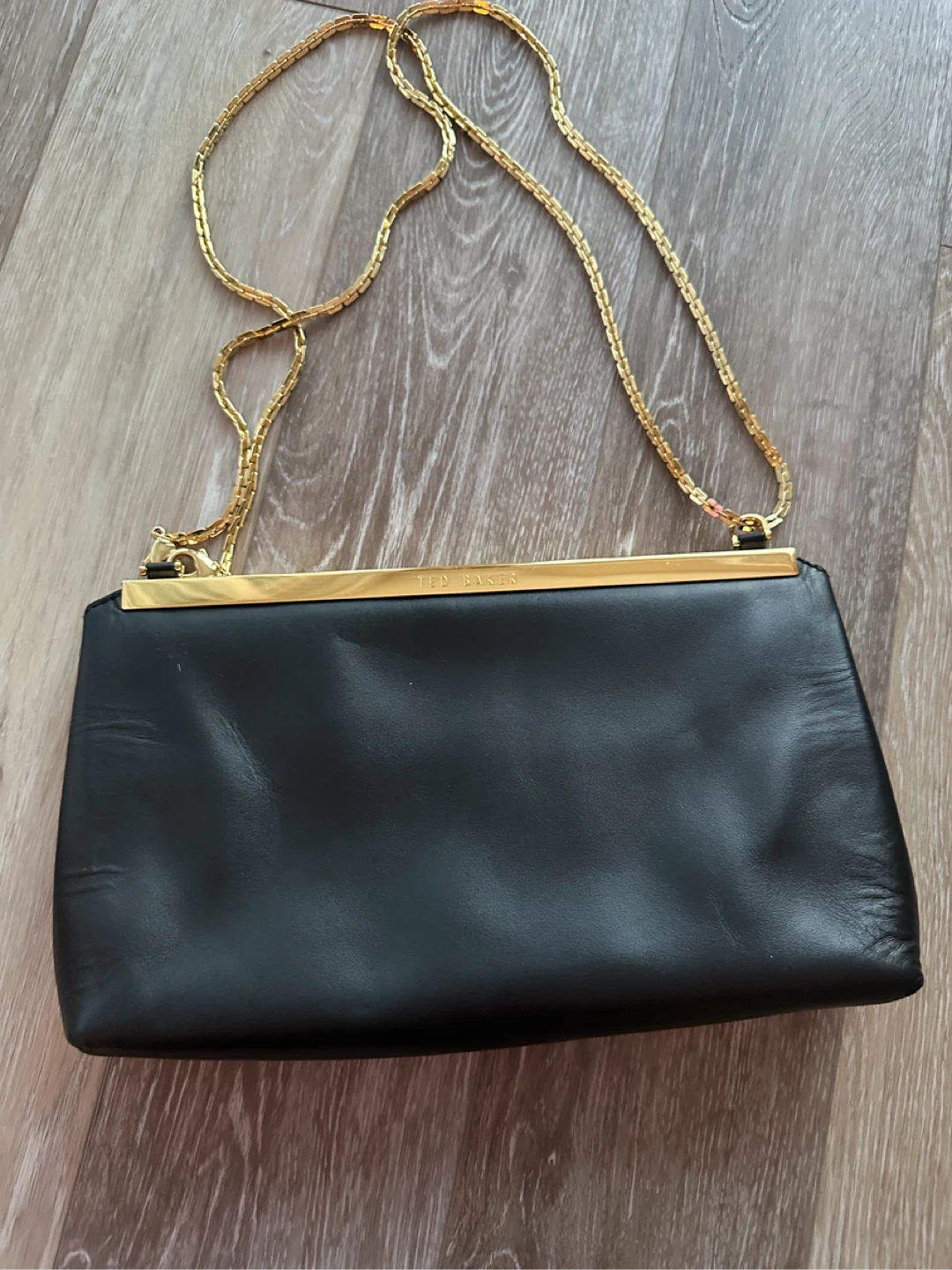 Ted Baker Black Clutch Animal Print Leather - photo 3