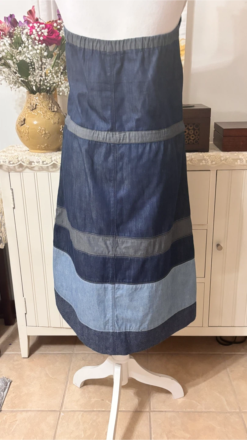 Diesel Denim Dress with Drawstring Waist - photo 5