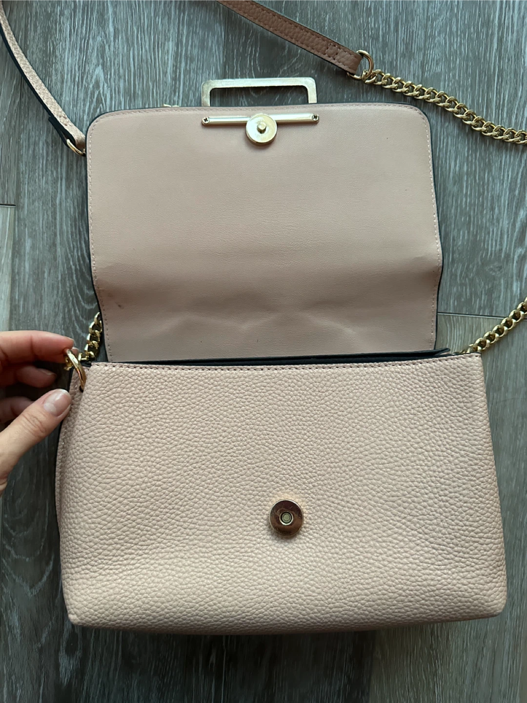 MNG Nude Pink Crossbody Bag - photo 4