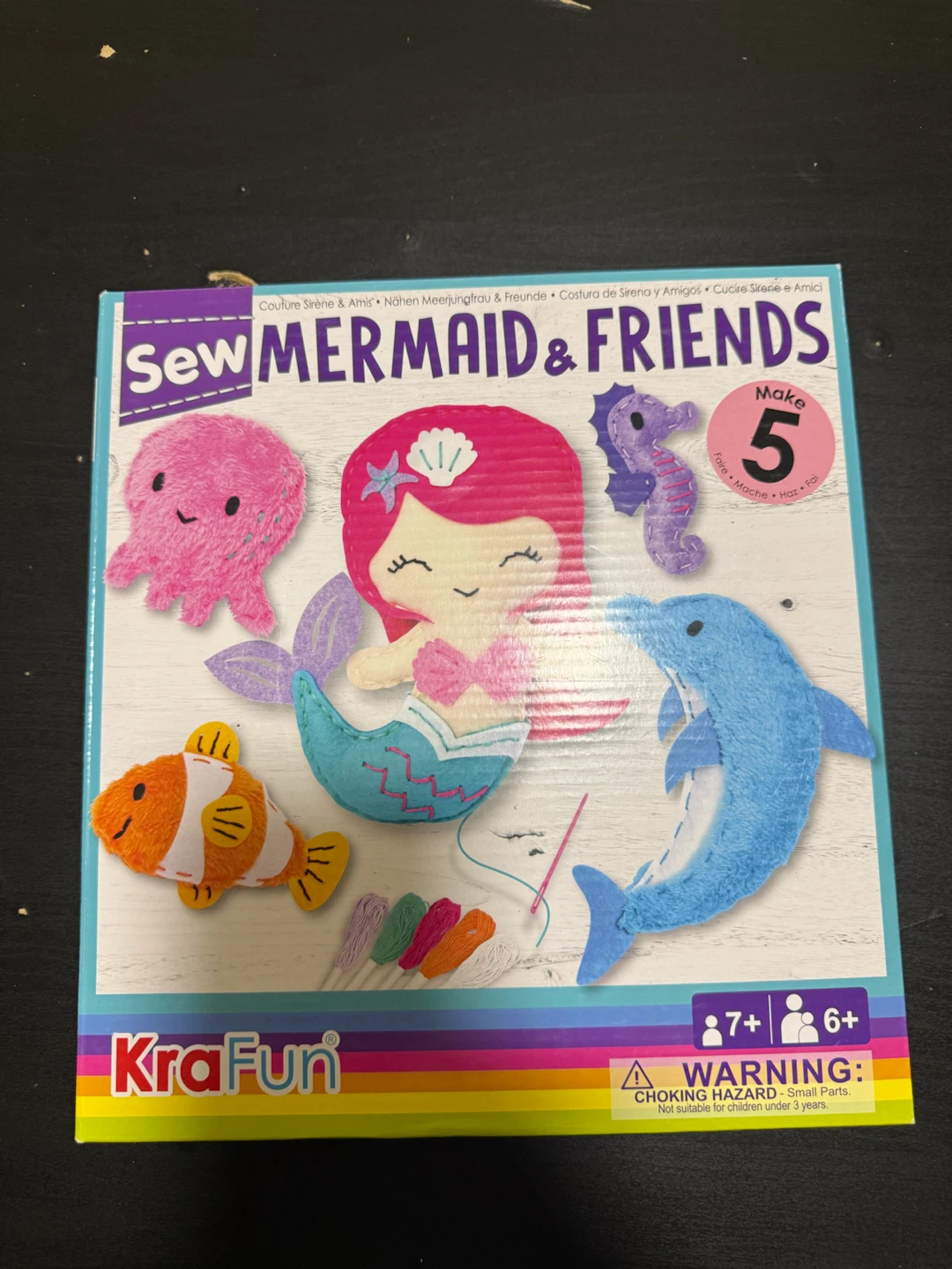 KraFun Sew Mermaid & Friends Craft Kit