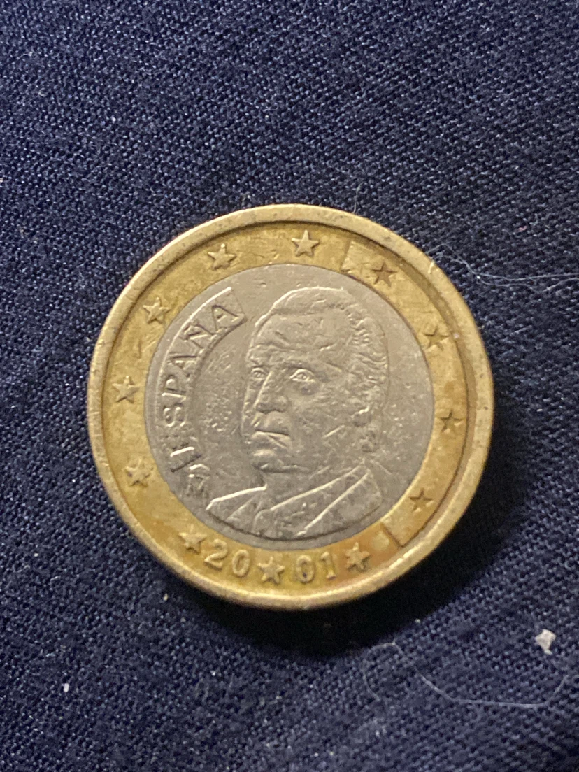 1 Euro Coin - 2001