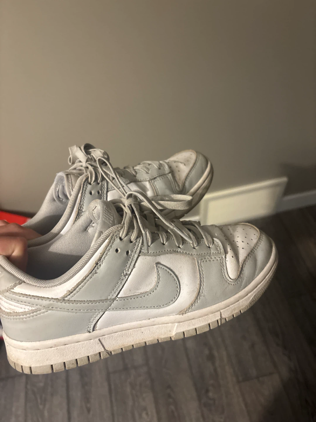 Nike Dunk Low Grey White Sneakers