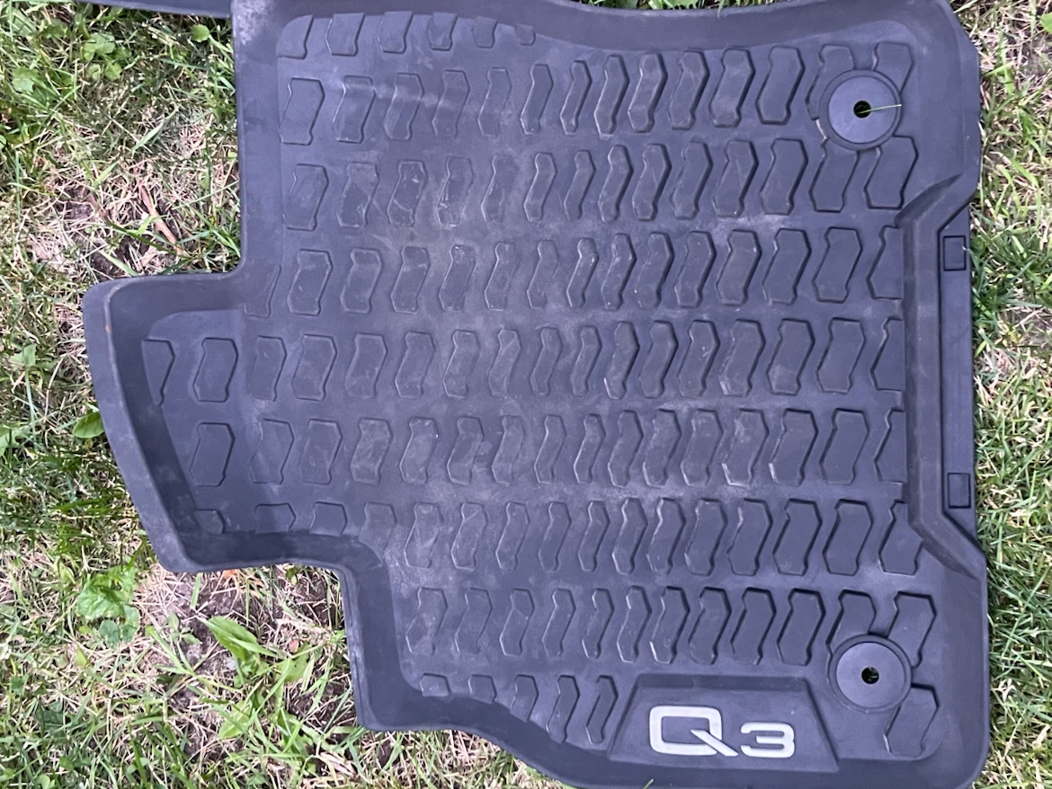 Audi Q3 (2019-2025) OEM all weather rubber front mats - photo 3