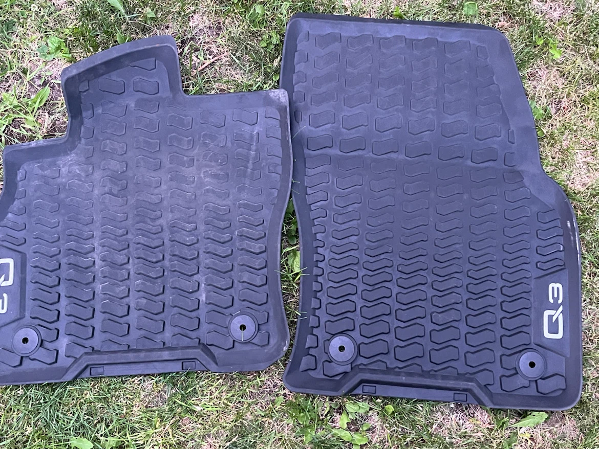 Audi Q3 (2019-2025) OEM all weather rubber front mats - photo 5