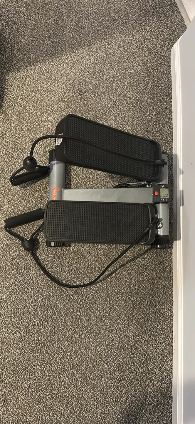 Sunny Health & Fitness Stepper with Resistance Bands