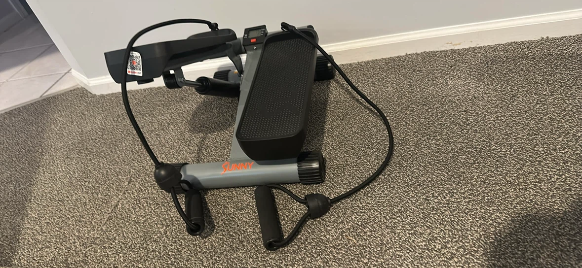 Sunny Health & Fitness Stepper with Resistance Bands - photo 2