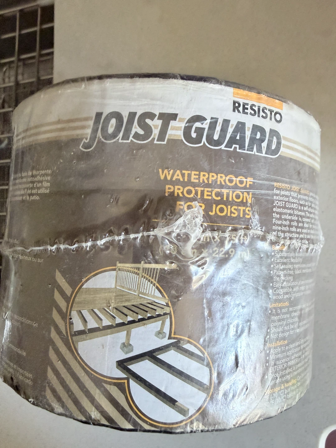 Resisto Joist Guard Waterproof Protection for Joists