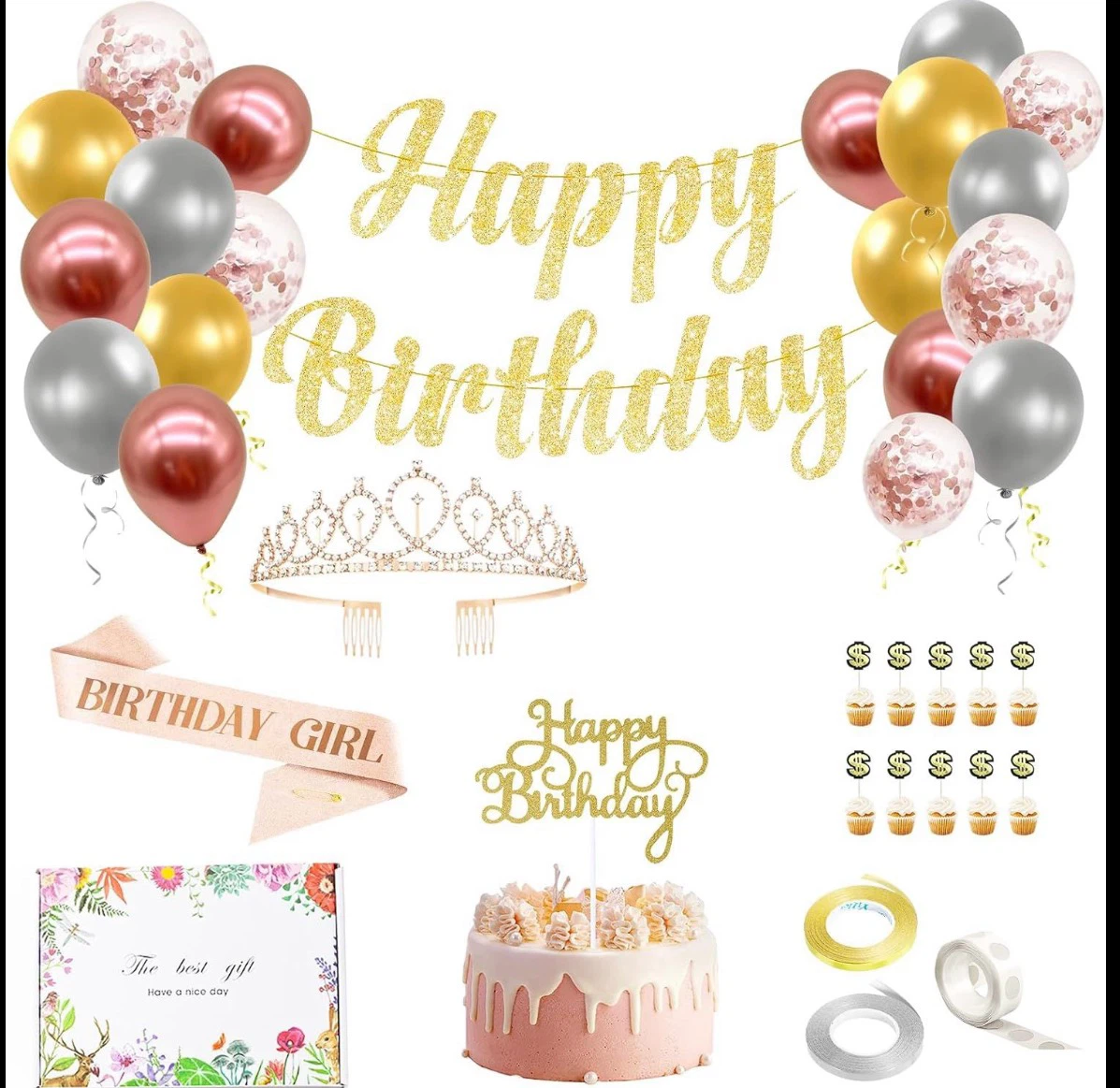 Happy Birthday Party Decoration Kit (new)