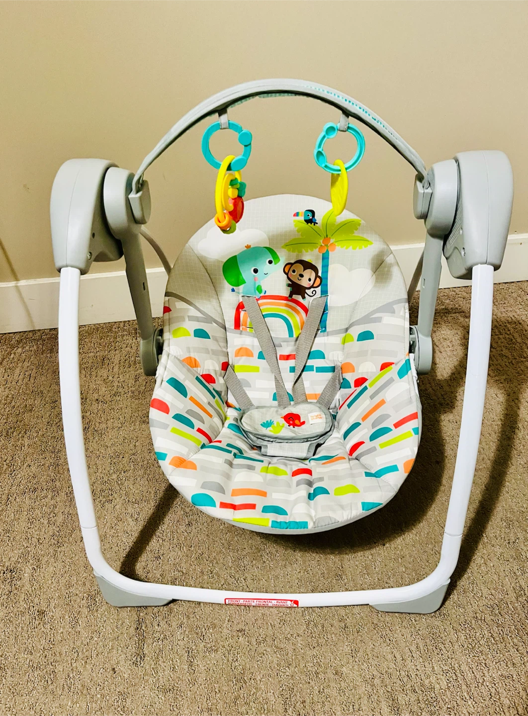 Bright Starts Playful Paradise Portable Swing