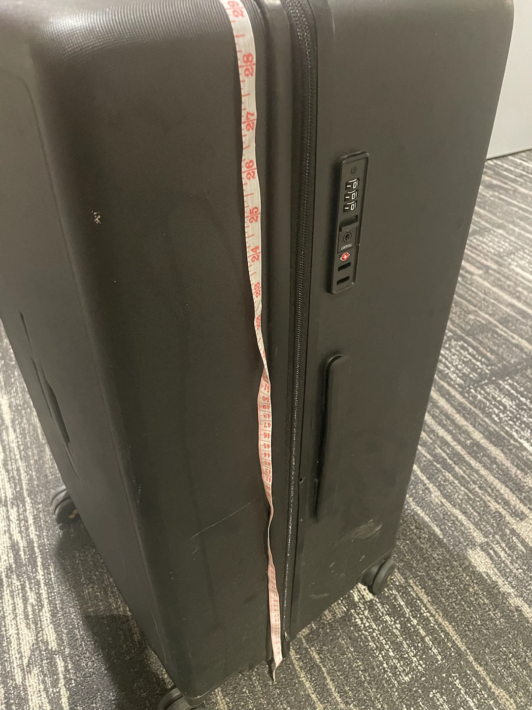 30" Large Black Suitcase Luggage - photo 5
