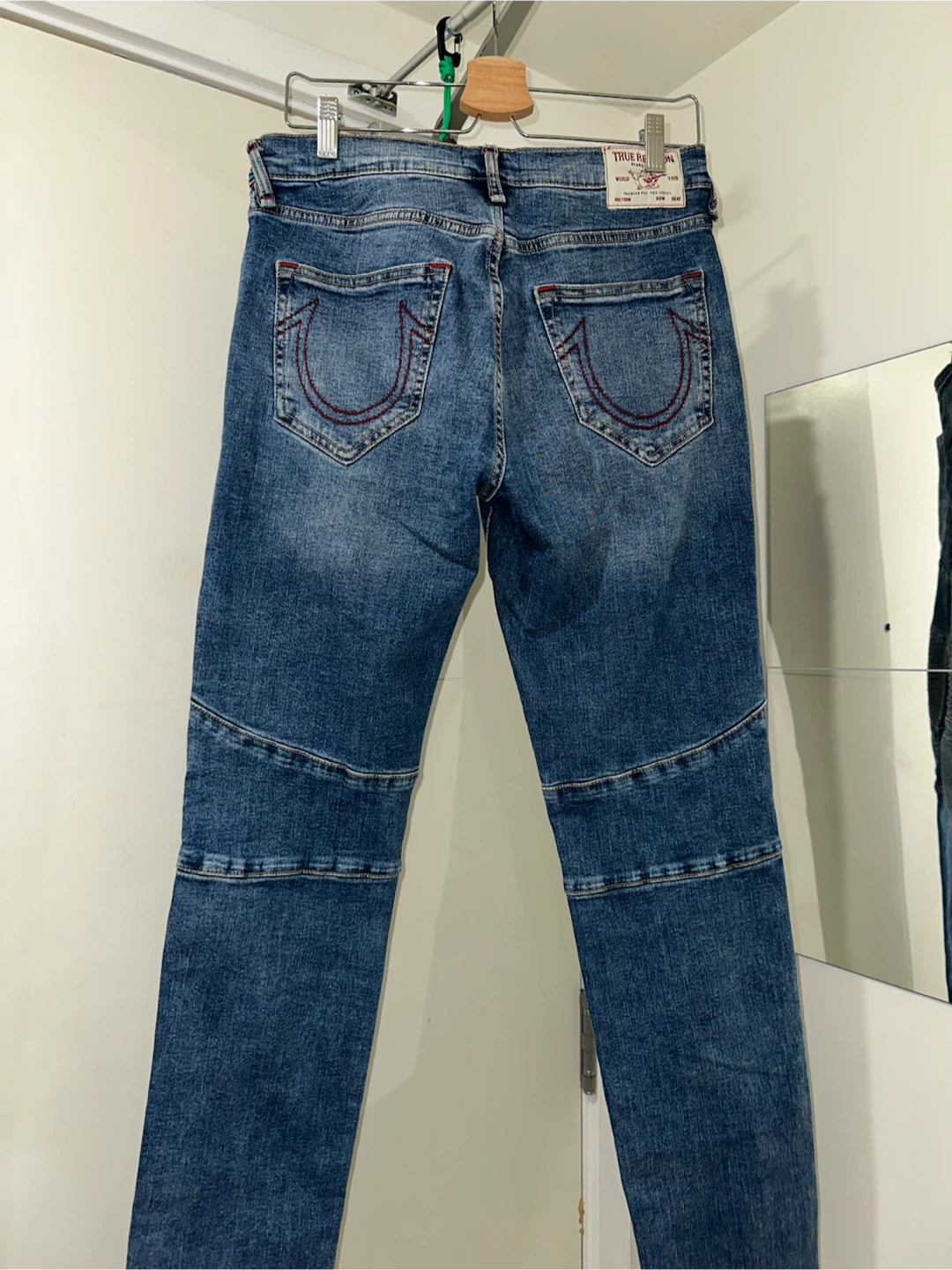 True Religion Jeans W31 - Unique Moto/Biker Panel Denim