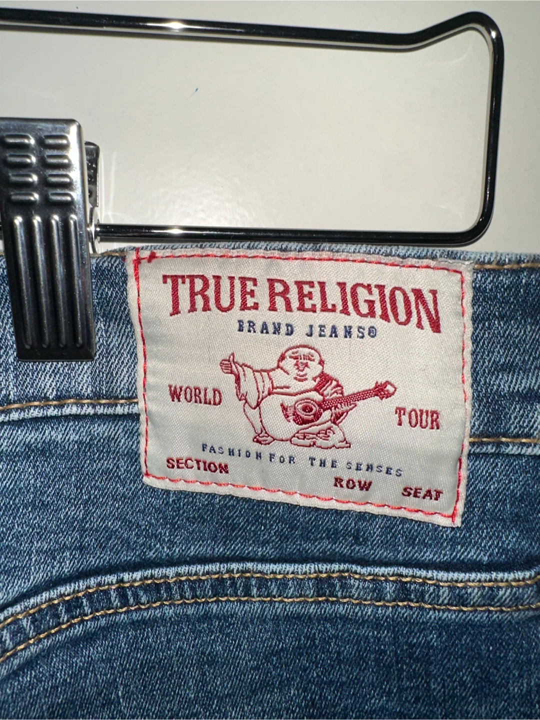 True Religion Jeans W31 - Unique Moto/Biker Panel Denim - photo 4